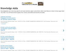 Tablet Screenshot of knowledgeadda.com